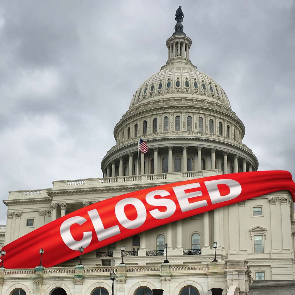 Government shutdown by October 1? card icon