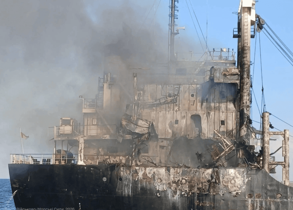 icon for Russia strikes another vessel in Black Sea by...?