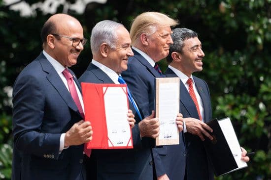 Which country will join Abraham Accords before 2027? card icon